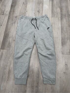 Nike Tech Fleece Sweatpants Cuffed Pants Joggers Gray CU4495-063 Men Size 2XL
